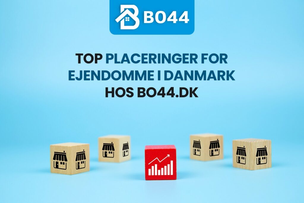 Top Placeringer for Ejendomme i Danmark hos Bo44.dk